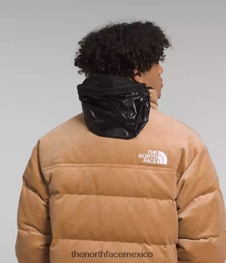 The North Face ropa NFHLJL1203 mantequilla de almendras/tnf negra hombres 92 chaqueta nuptse reversible