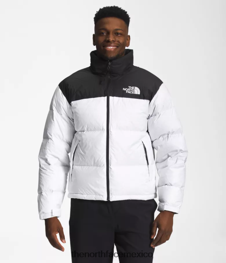 The North Face ropa NFHLJL469 tnf blanco/tnf negro hombres chaqueta retro nuptse 1996