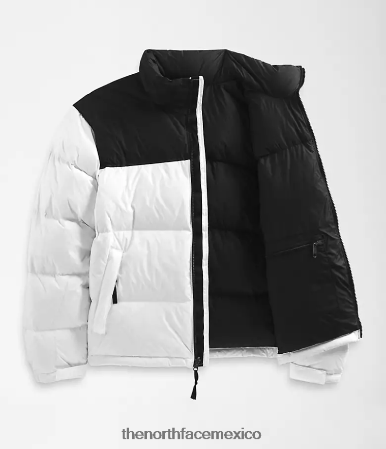 The North Face ropa NFHLJL469 tnf blanco/tnf negro hombres chaqueta retro nuptse 1996