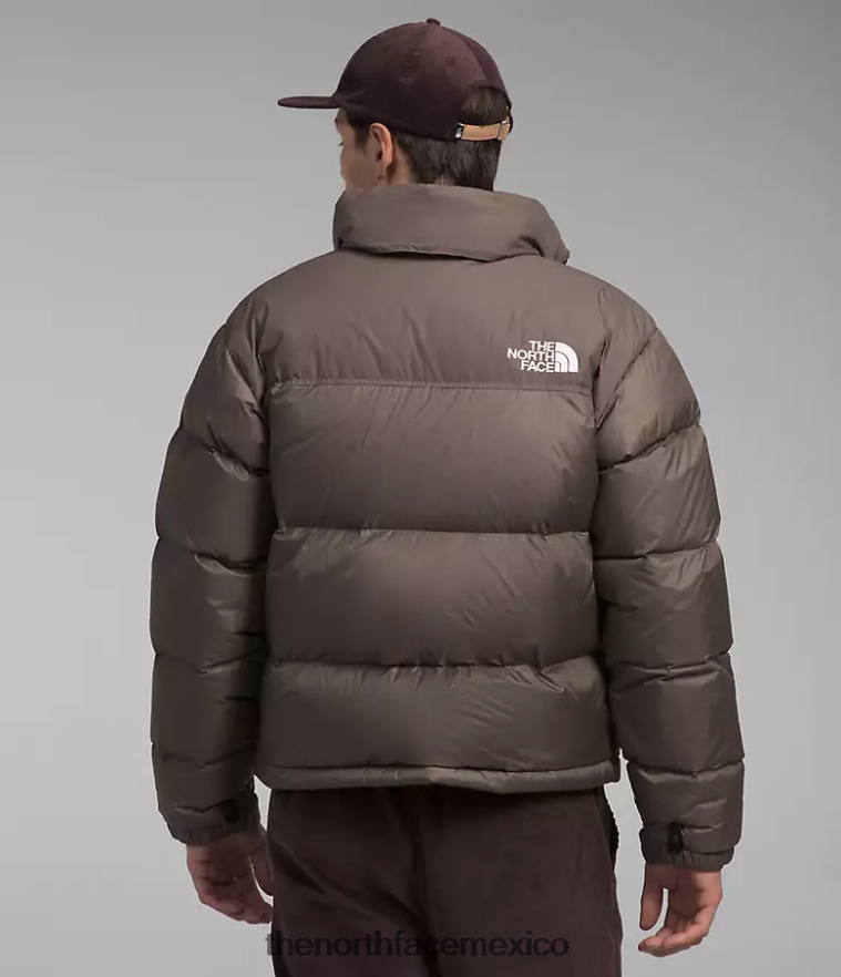 The North Face ropa NFHLJL470 halcón marrón hombres chaqueta retro nuptse 1996