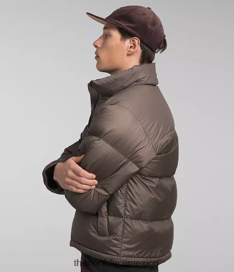 The North Face ropa NFHLJL470 halcón marrón hombres chaqueta retro nuptse 1996