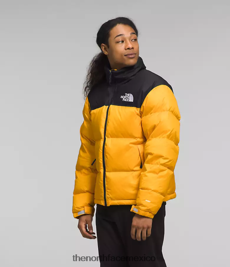The North Face ropa NFHLJL472 cumbre oro/tnf negro hombres chaqueta retro nuptse 1996