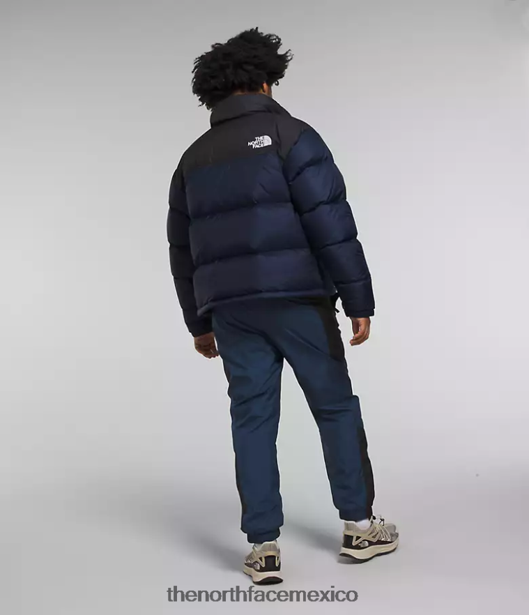 The North Face ropa NFHLJL473 cumbre azul marino/tnf negro hombres chaqueta retro nuptse 1996