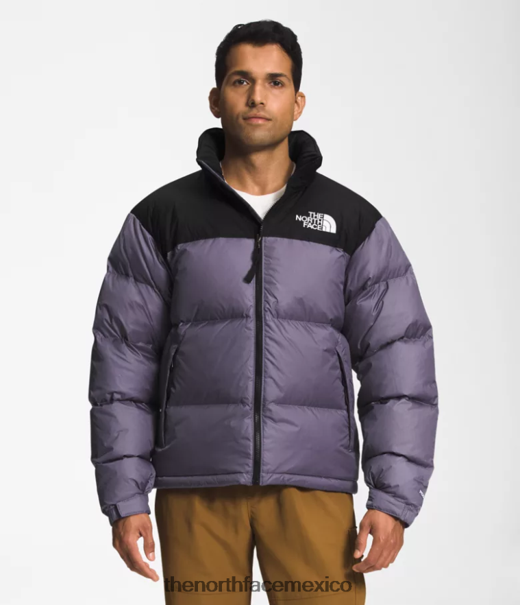 The North Face ropa NFHLJL474 pizarra lunar/tnf negro hombres chaqueta retro nuptse 1996