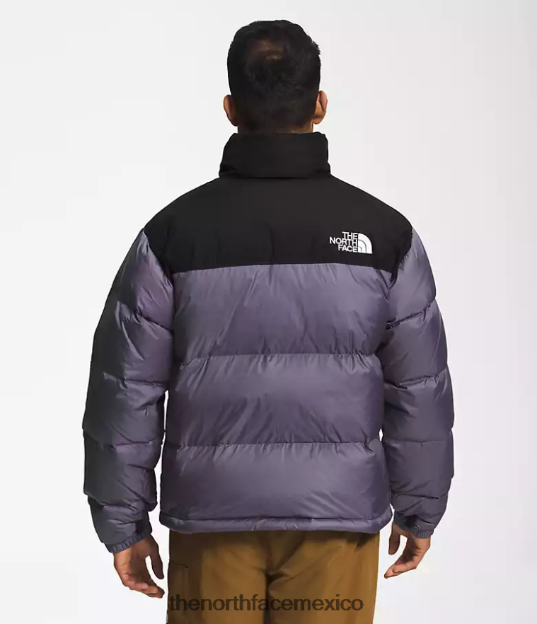 The North Face ropa NFHLJL474 pizarra lunar/tnf negro hombres chaqueta retro nuptse 1996