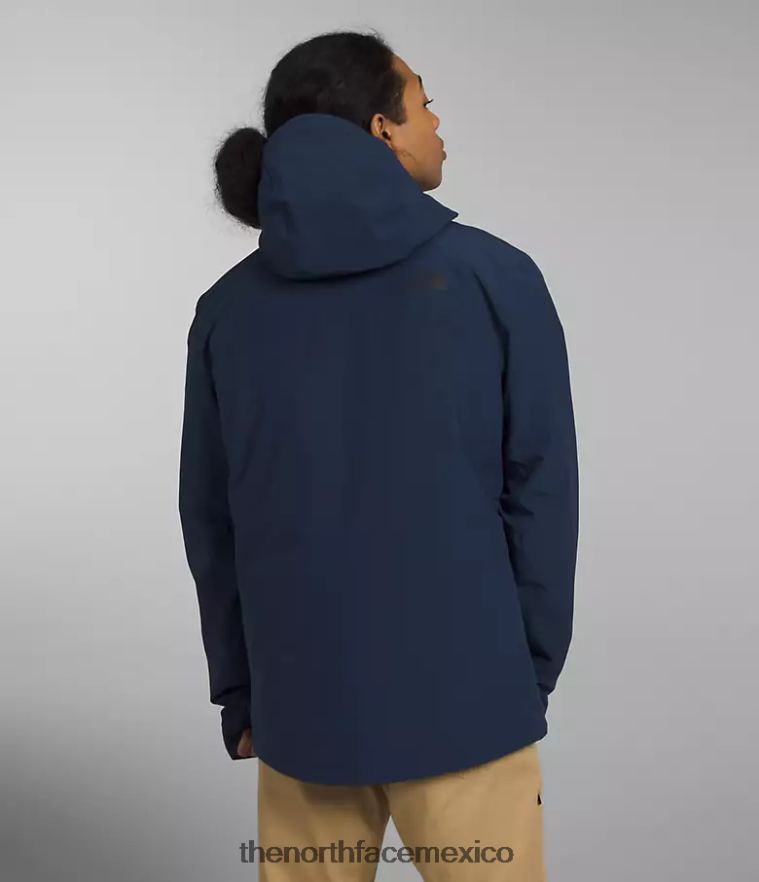 The North Face ropa NFHLJL476 azul marino cumbre/azul sombreado hombres chaqueta termoball eco triclimate