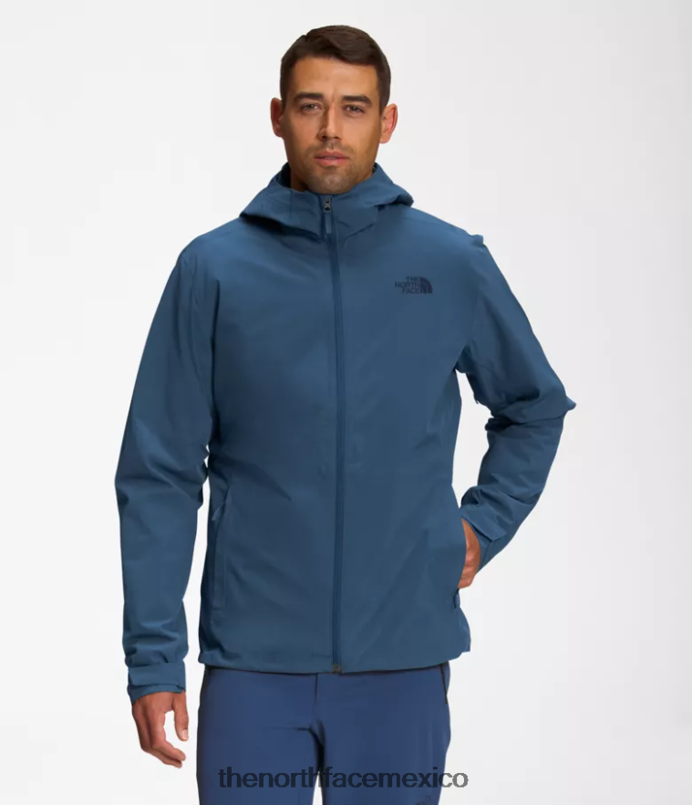 The North Face ropa NFHLJL477 azul sombreado/azul marino cumbre hombres chaqueta termoball eco triclimate