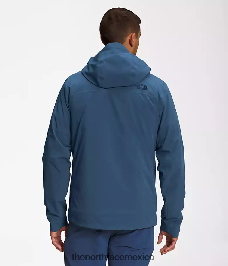The North Face ropa NFHLJL477 azul sombreado/azul marino cumbre hombres chaqueta termoball eco triclimate