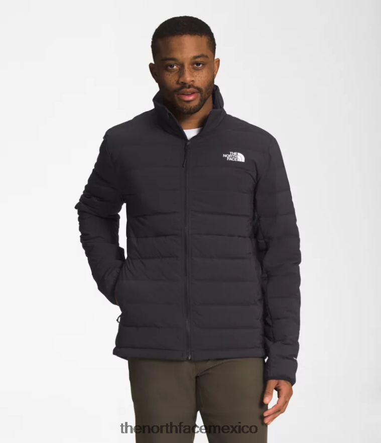 The North Face ropa NFHLJL647 negro hombres chaqueta elástica Belleview