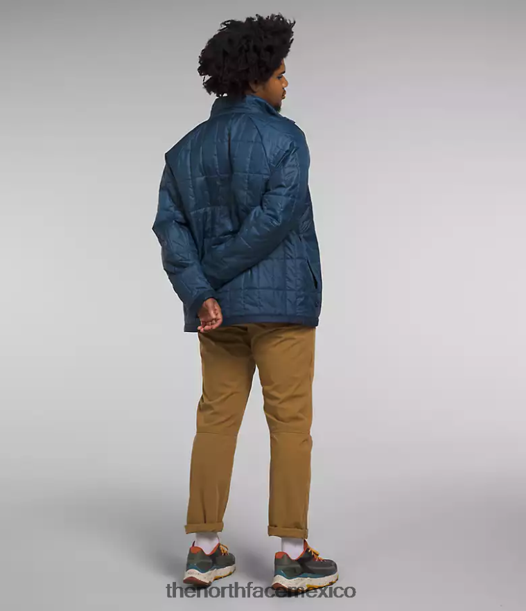 The North Face ropa NFHLJL696 azul sombreado/azul marino cumbre hombres chaqueta circaloft