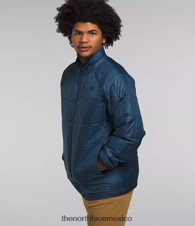 The North Face ropa NFHLJL696 azul sombreado/azul marino cumbre hombres chaqueta circaloft