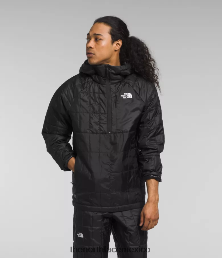 The North Face ropa NFHLJL768 negro hombres jersey circaloft con cremallera