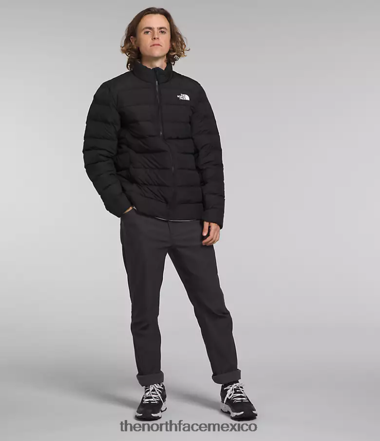 The North Face ropa NFHLJL821 negro hombres chaqueta aconcagua 3