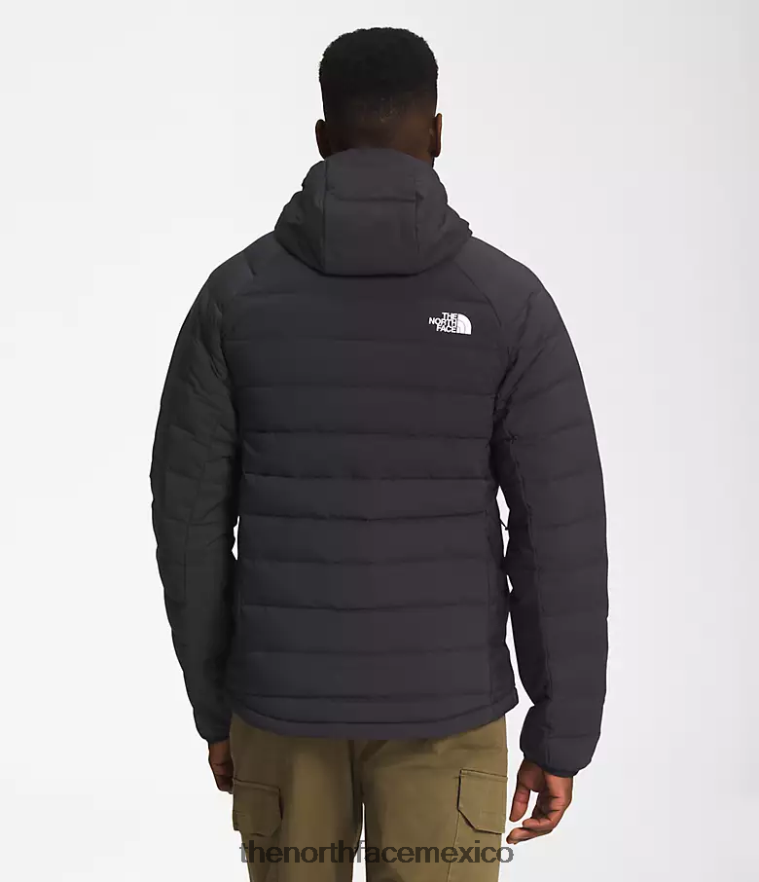 The North Face ropa NFHLJL921 negro hombres sudadera con capucha Belleview elástica