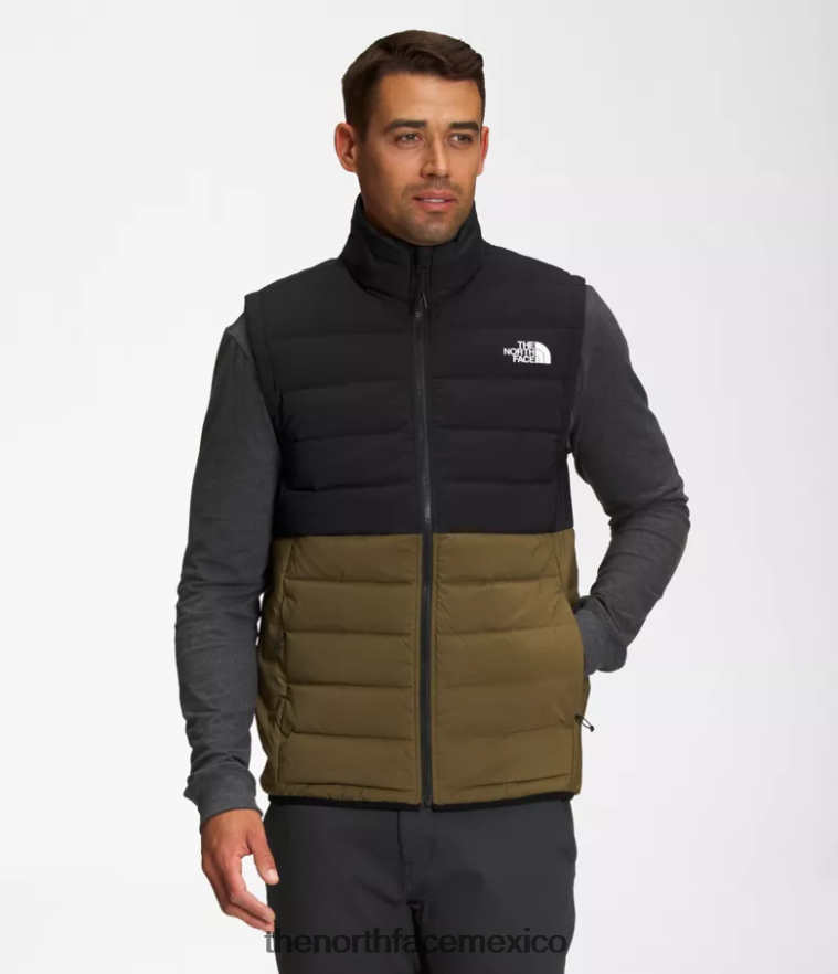 The North Face ropa NFHLJL1032 tnf negro/oliva militar hombres chaleco elástico Belleview