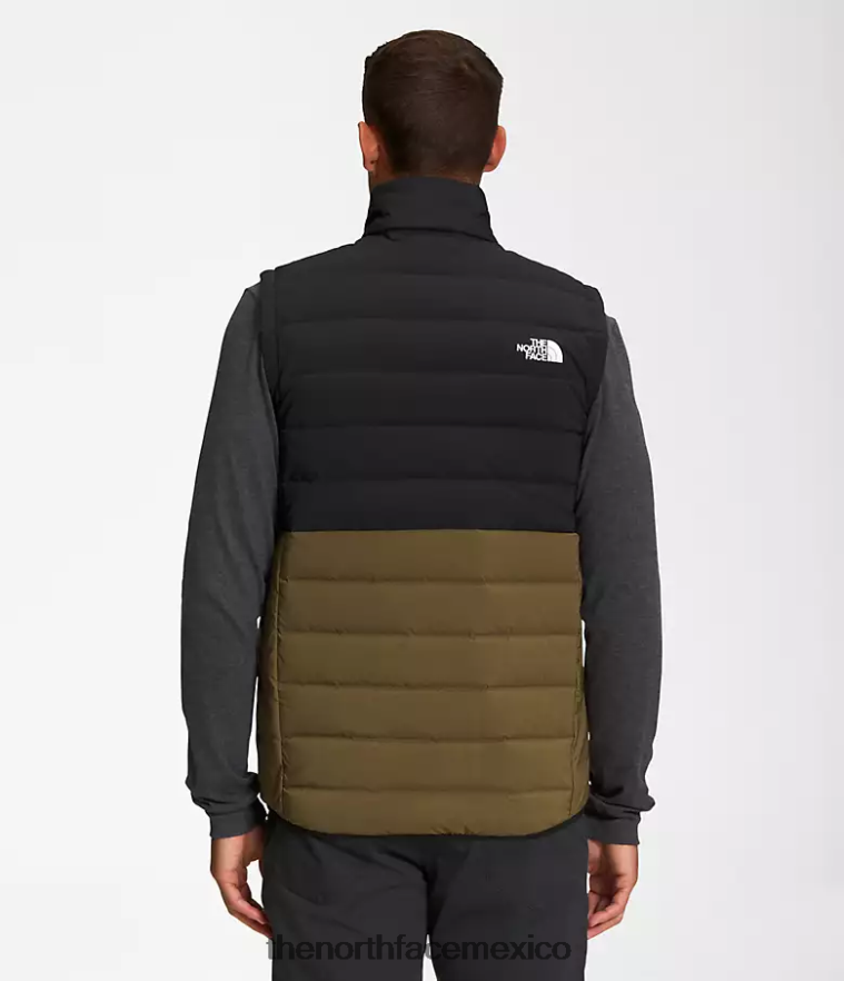 The North Face ropa NFHLJL1032 tnf negro/oliva militar hombres chaleco elástico Belleview