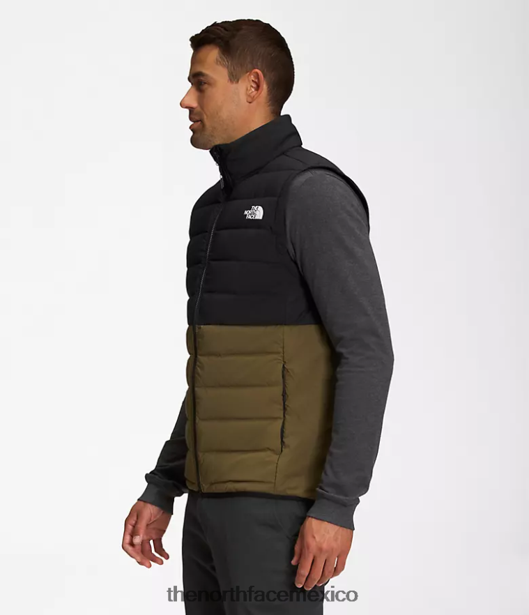 The North Face ropa NFHLJL1032 tnf negro/oliva militar hombres chaleco elástico Belleview