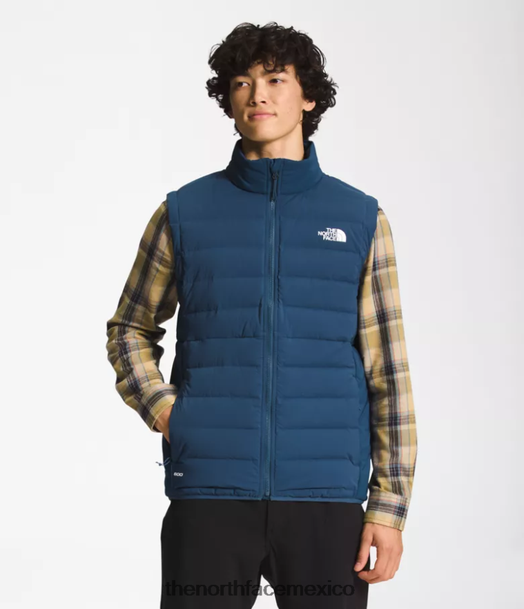 The North Face ropa NFHLJL1034 azul sombreado hombres chaleco elástico Belleview