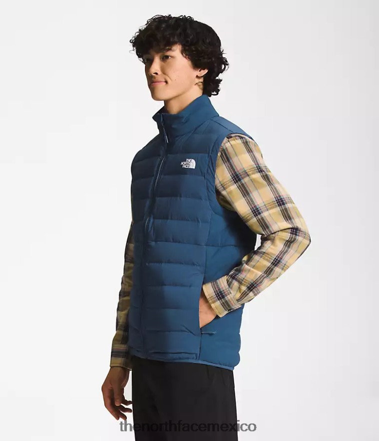 The North Face ropa NFHLJL1034 azul sombreado hombres chaleco elástico Belleview