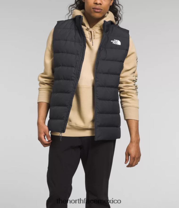 The North Face ropa NFHLJL991 gris asfalto hombres chaleco aconcagua 3