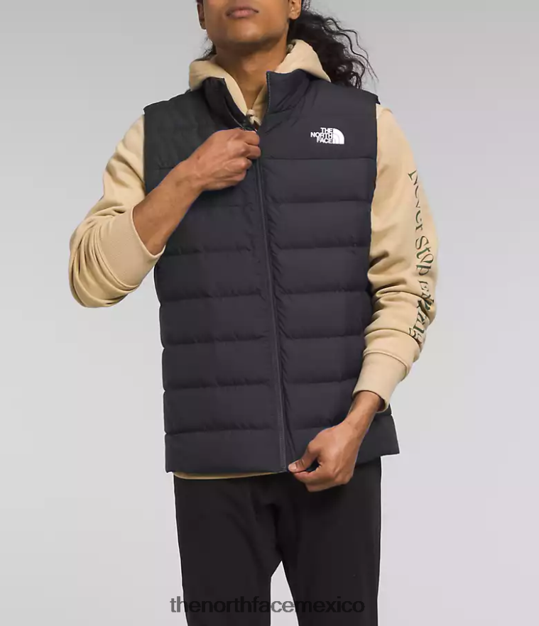 The North Face ropa NFHLJL991 gris asfalto hombres chaleco aconcagua 3