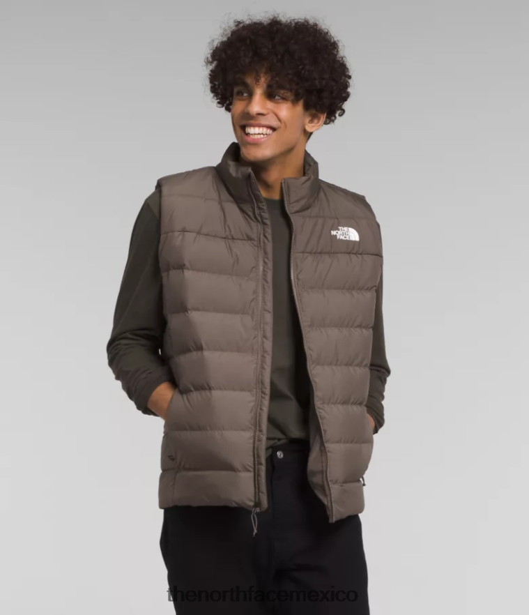 The North Face ropa NFHLJL992 halcón marrón hombres chaleco aconcagua 3