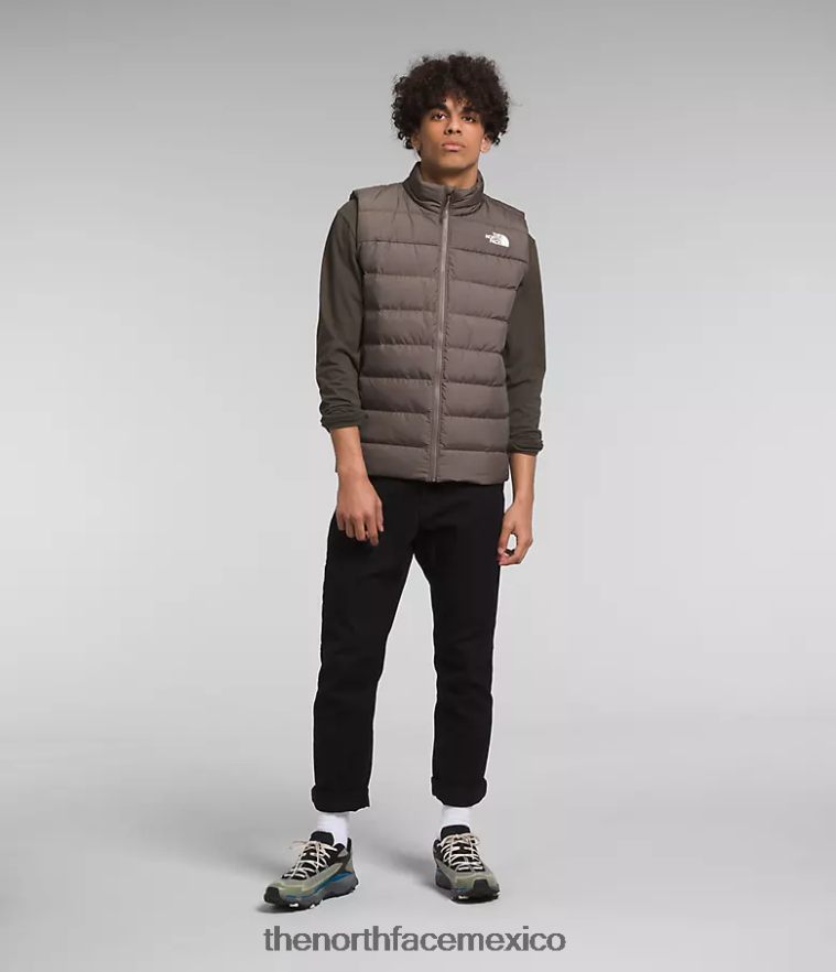 The North Face ropa NFHLJL992 halcón marrón hombres chaleco aconcagua 3