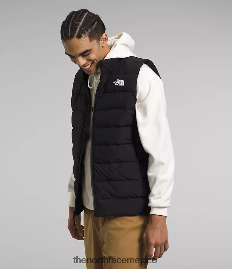 The North Face ropa NFHLJL993 negro hombres chaleco aconcagua 3