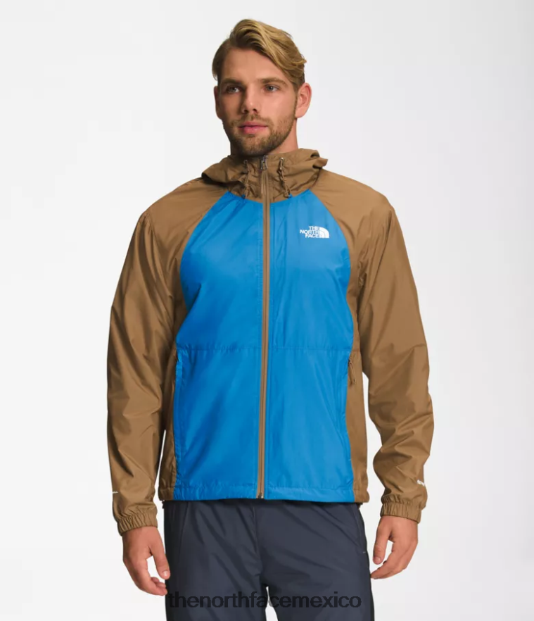 The North Face ropa NFHLJL101 azul súper sónico/marrón utilitario hombres chaqueta hidrenalina 2000