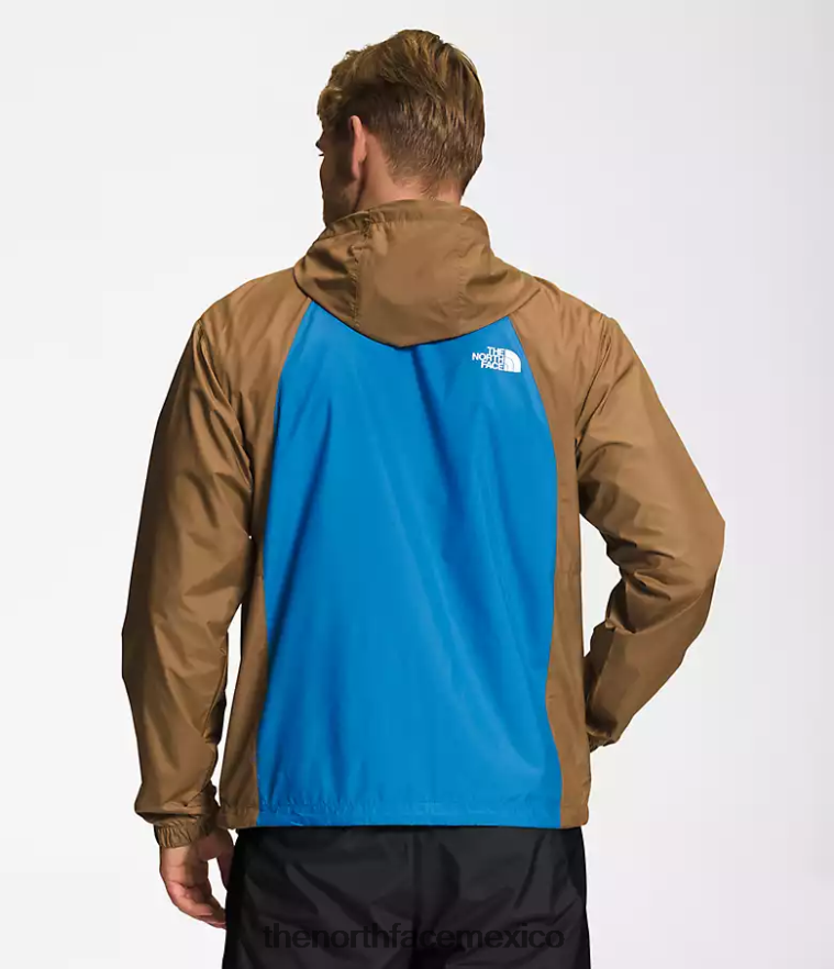 The North Face ropa NFHLJL101 azul súper sónico/marrón utilitario hombres chaqueta hidrenalina 2000