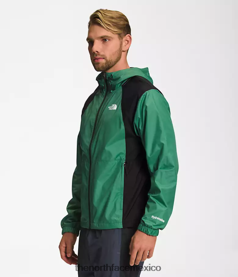 The North Face ropa NFHLJL102 verde hierba intenso/negro tnf hombres chaqueta hidrenalina 2000