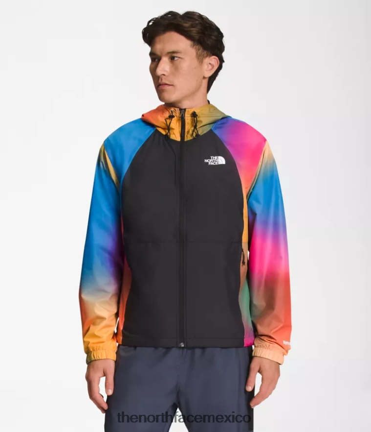 The North Face ropa NFHLJL103 estampado degradado azul supersónico hombres chaqueta hidrenalina 2000