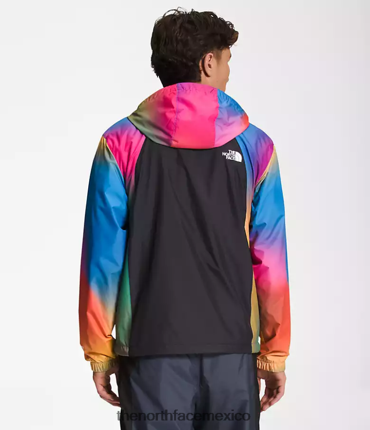The North Face ropa NFHLJL103 estampado degradado azul supersónico hombres chaqueta hidrenalina 2000