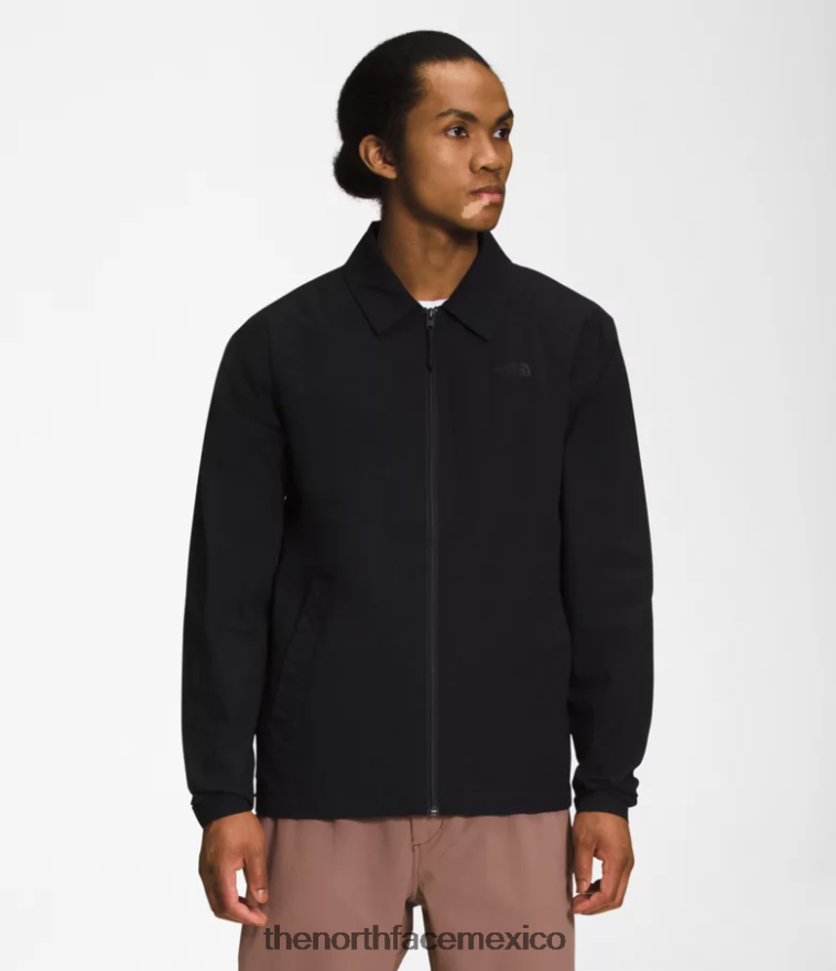 The North Face ropa NFHLJL1160 negro hombres chaqueta de entrenador ripstop