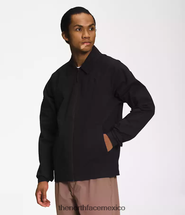 The North Face ropa NFHLJL1160 negro hombres chaqueta de entrenador ripstop