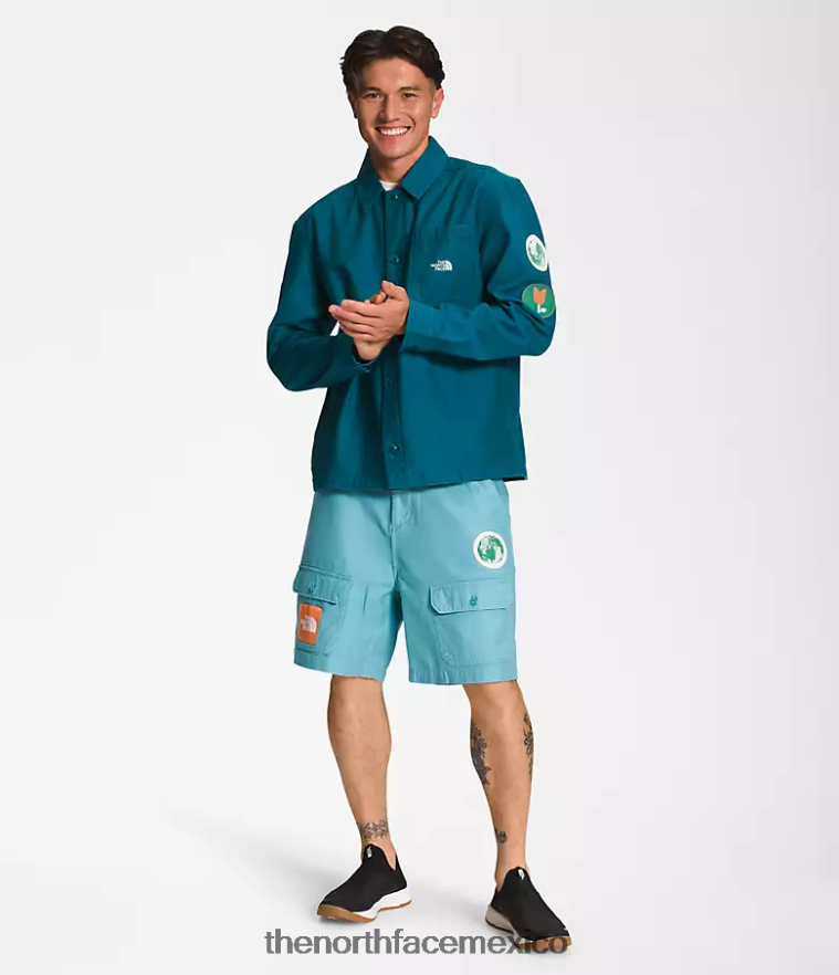 The North Face ropa NFHLJL11 corales azules hombres chaqueta del valle