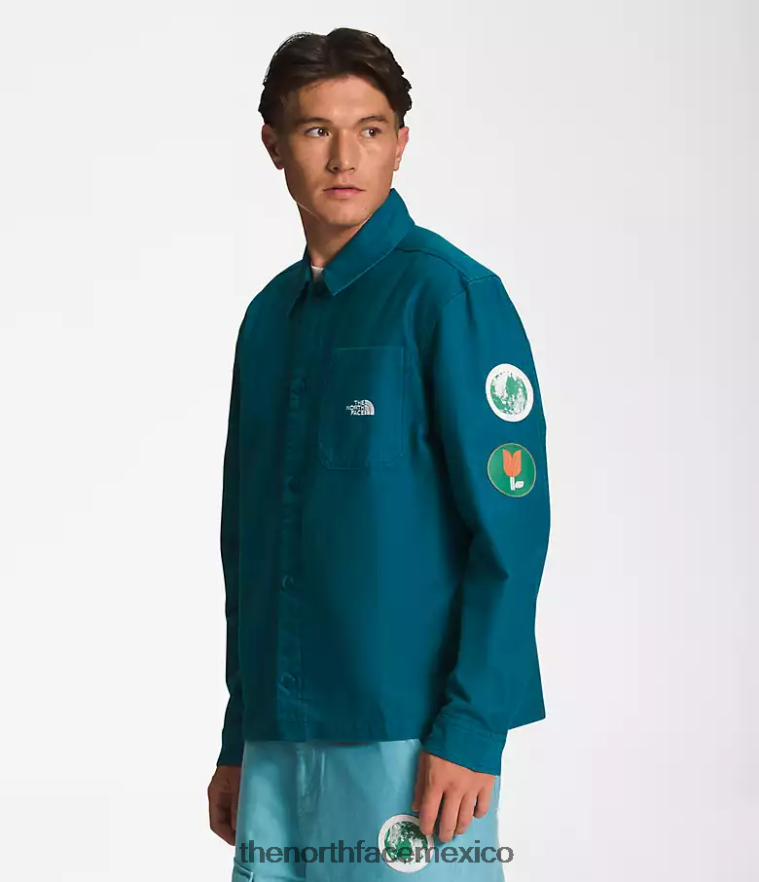 The North Face ropa NFHLJL11 corales azules hombres chaqueta del valle
