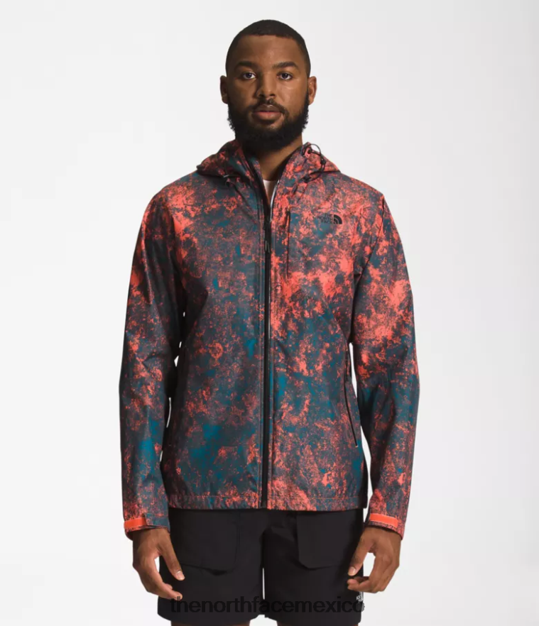 The North Face ropa NFHLJL1252 estampado retro hiper rock naranja hombres chaqueta altavista