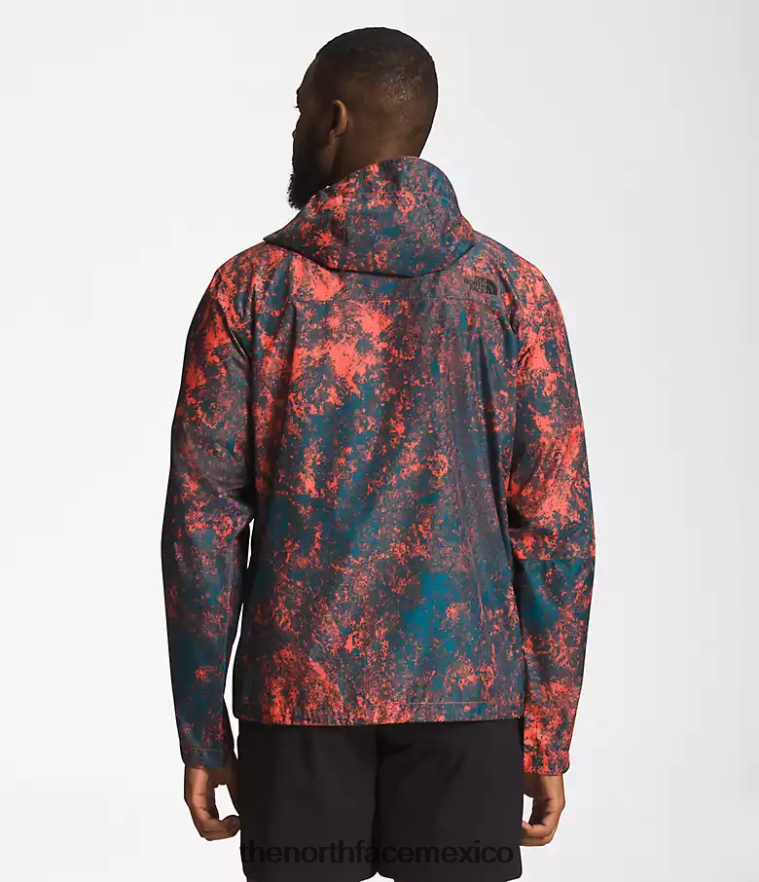 The North Face ropa NFHLJL1252 estampado retro hiper rock naranja hombres chaqueta altavista