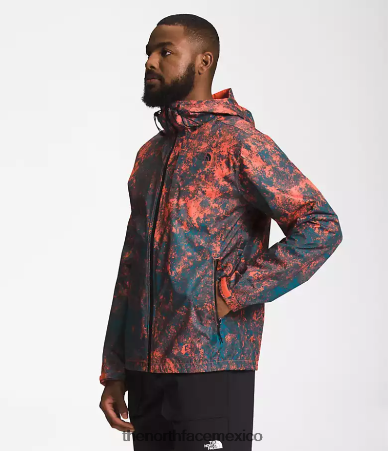 The North Face ropa NFHLJL1252 estampado retro hiper rock naranja hombres chaqueta altavista