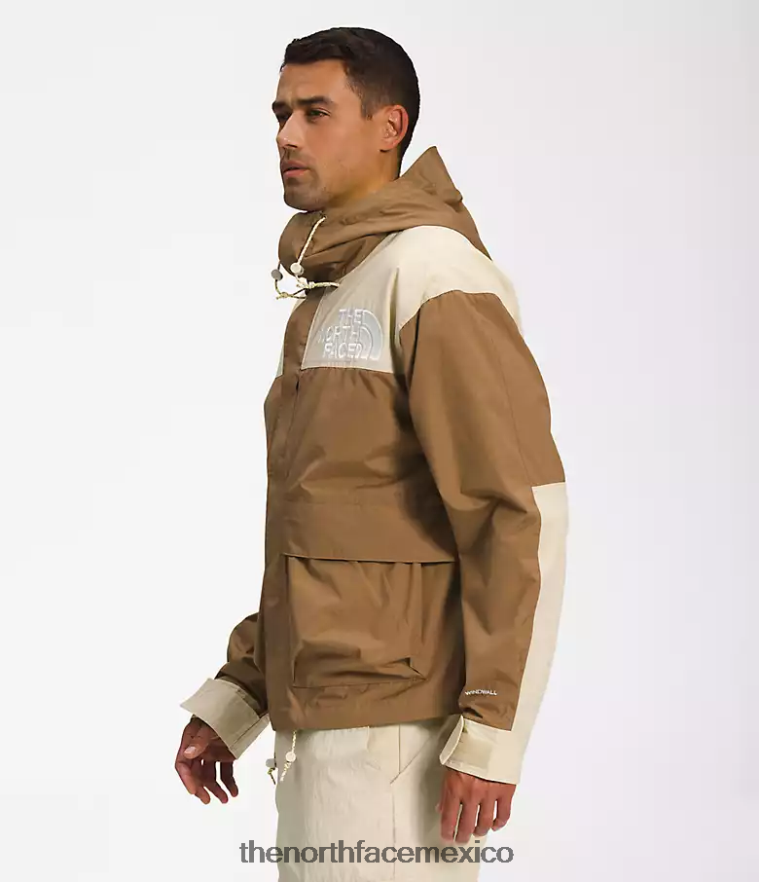 The North Face ropa NFHLJL204 marrón utilitario/grava hombres Chaqueta de montaña 86 low-fi hi-tek