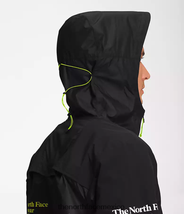 The North Face ropa NFHLJL345 negro hombres chaqueta cortavientos trailwear