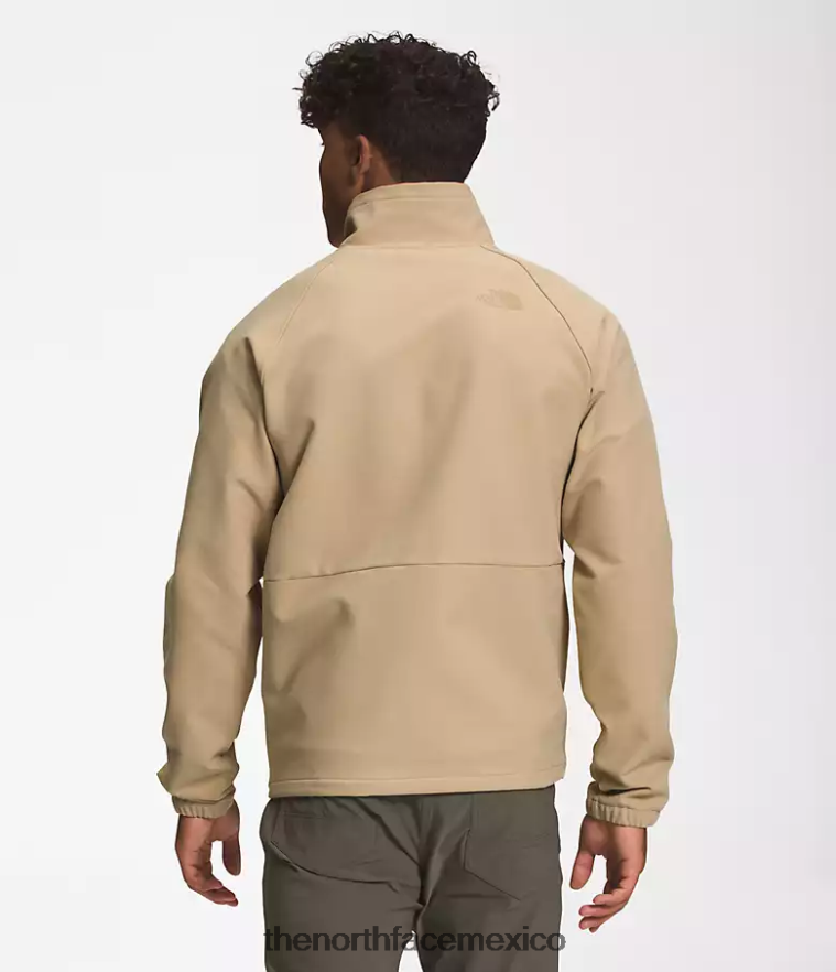 The North Face ropa NFHLJL480 caqui piedra brezo oscuro hombres chaqueta camden soft shell