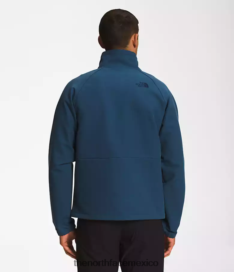 The North Face ropa NFHLJL481 azul sombreado brezo oscuro hombres chaqueta camden soft shell