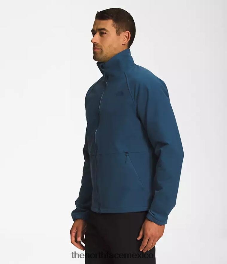 The North Face ropa NFHLJL481 azul sombreado brezo oscuro hombres chaqueta camden soft shell