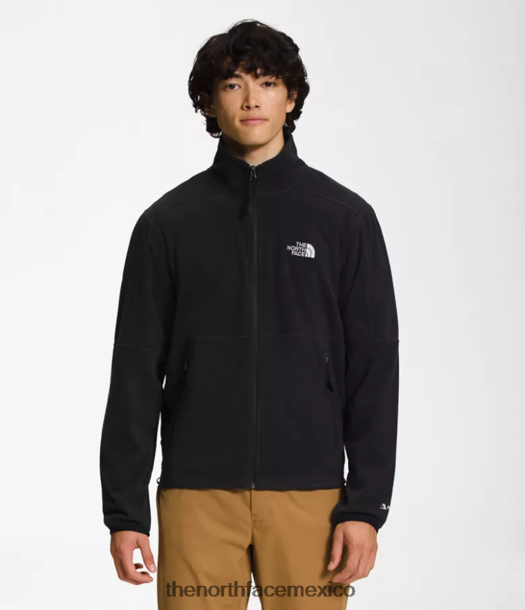 The North Face ropa NFHLJL485 negro hombres tnf polartec 100 cremallera completa