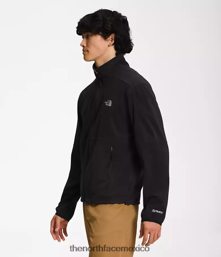 The North Face ropa NFHLJL485 negro hombres tnf polartec 100 cremallera completa