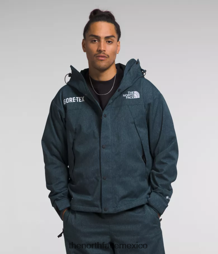 The North Face ropa NFHLJL542 azul denim/negro tnf hombres chaqueta montaña gtx