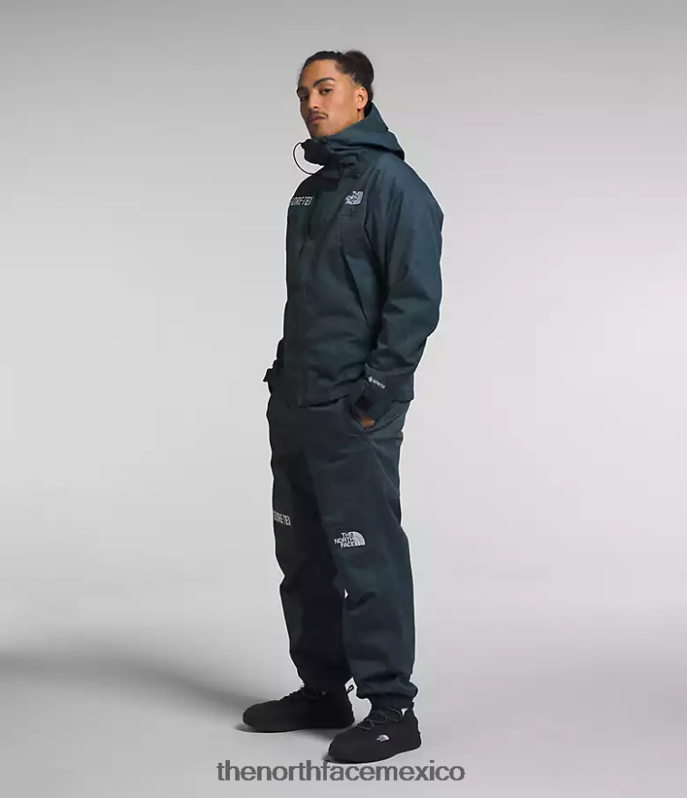 The North Face ropa NFHLJL542 azul denim/negro tnf hombres chaqueta montaña gtx