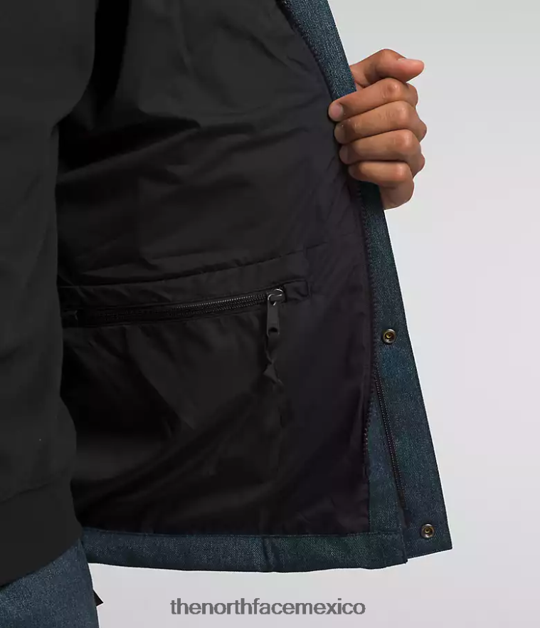 The North Face ropa NFHLJL542 azul denim/negro tnf hombres chaqueta montaña gtx
